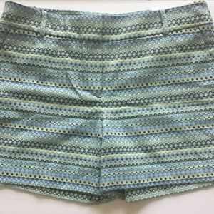 Ann Taylor Loft Multicolor Tribal Shorts